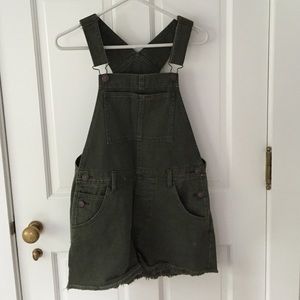 short overalls