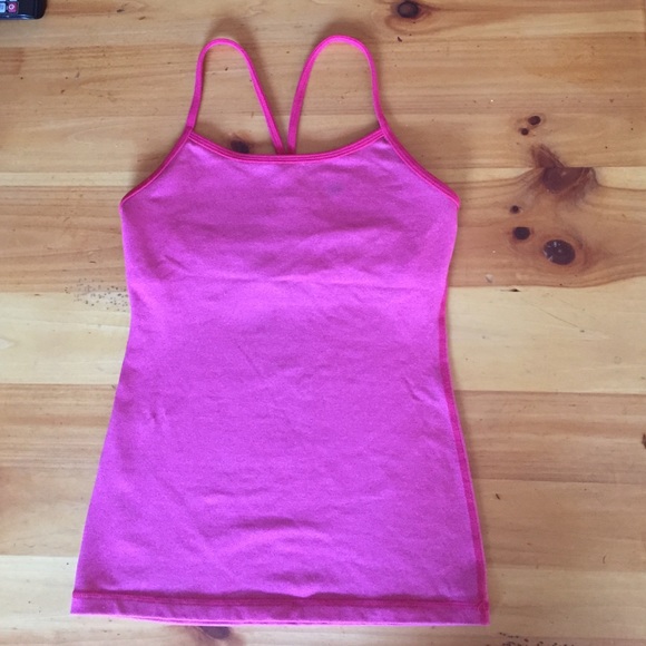 lululemon athletica Tops - Pink Lululemon racerback tank top (sz 2)