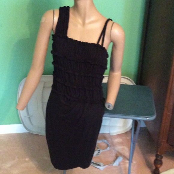 Black Anthropologie dress