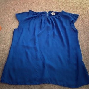 Worthington Royal Blue Dress Top Size PXL