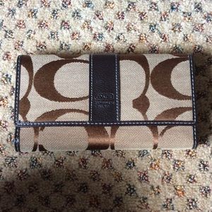 Authentic Coach wallet.
