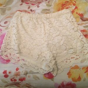 Lace Abercrombie short!