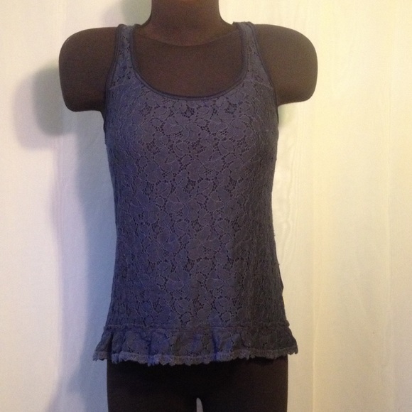 Hollister Tops - 🔥 Hollister Navy flower tank