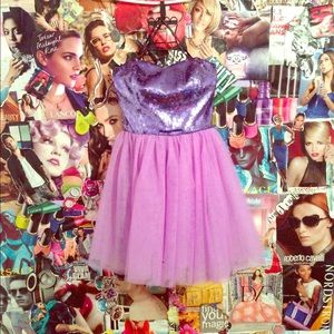 Betsy Johnson Sequins Tutu Dress