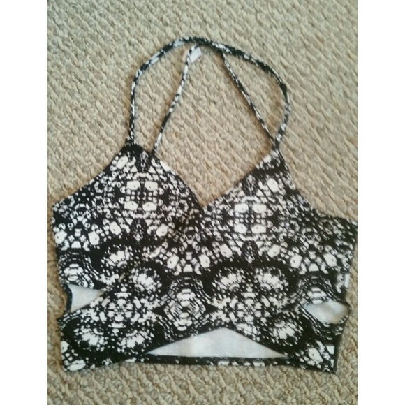 Printed Crop top