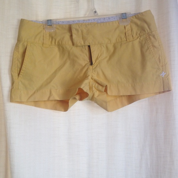 Yellow Hurley Shorts