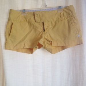 Yellow Hurley Shorts