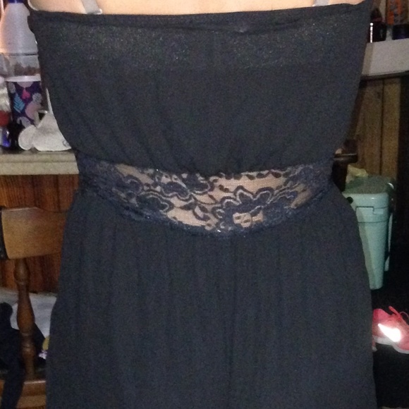 Cotton Material legging romper with Lace abdomen - Picture 2 of 3