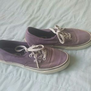 Womens Vans purple