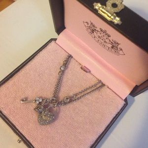 Juicy Couture "Key to My Heart" Necklace