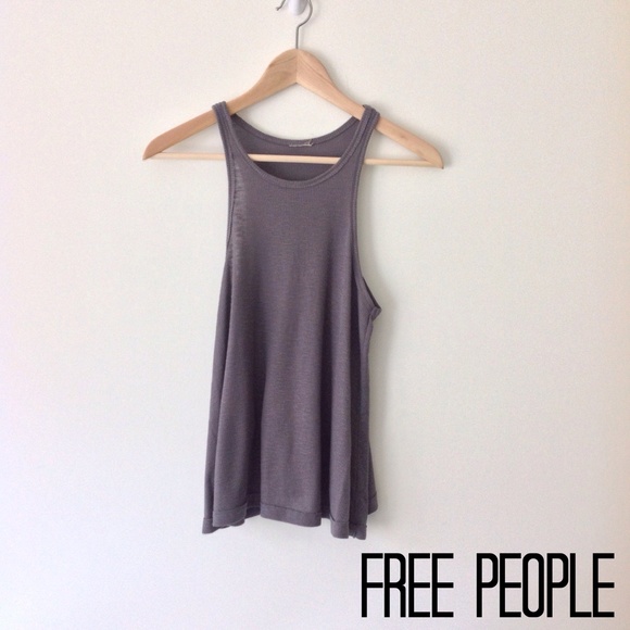 Grey LA Nite Swing Tank
