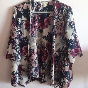 Floral Cardigan/Kimono
