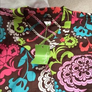 Vera Bradley Pajama top -- 100% cotton