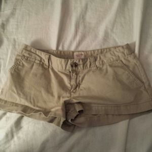 Khaki shorts