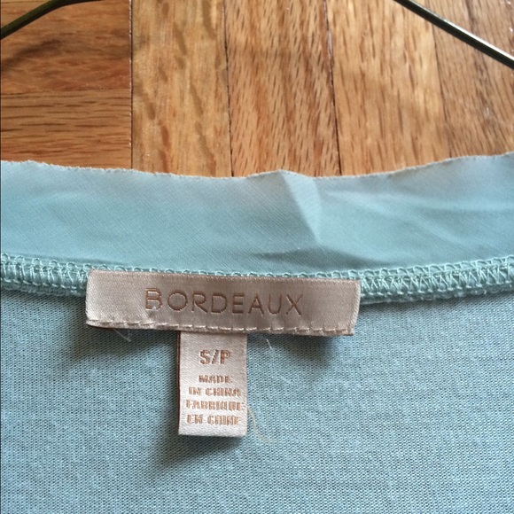 Anthropologie Bordeaux top. Size small! - Picture 2 of 2