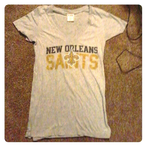 PINK gray saints shirt for big fan!!!