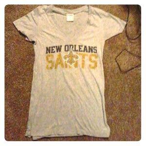 PINK gray saints shirt for big fan!!!