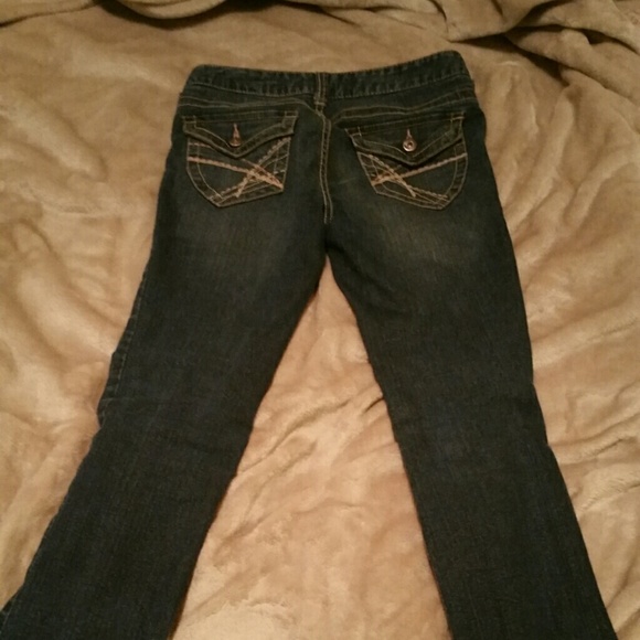 Like new! Size 3 Blue Asphalt jeans. Blue denim