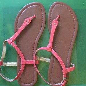 Pink sandals
