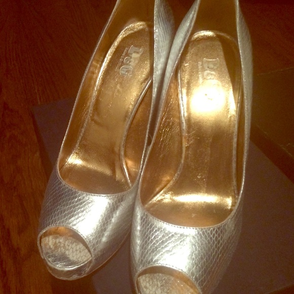 Dolce & Garbana Silver Stampato Pitone - Picture 1 of 4