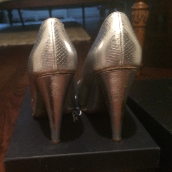 Dolce & Garbana Silver Stampato Pitone - Picture 2 of 4