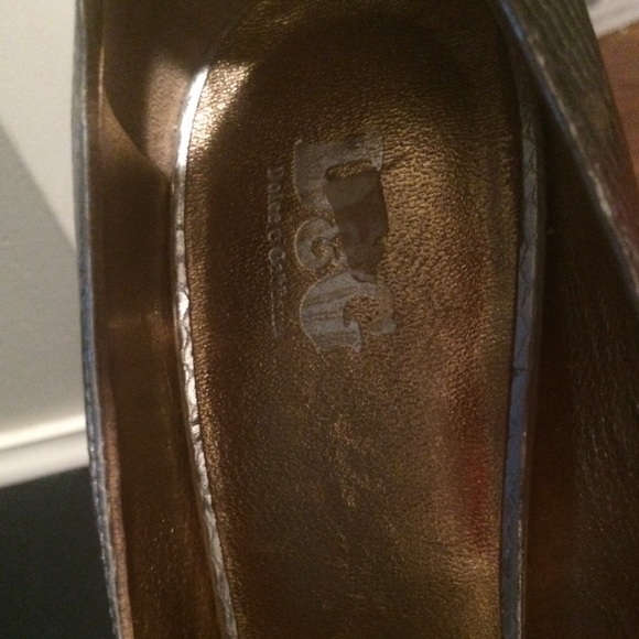 Dolce & Garbana Silver Stampato Pitone - Picture 3 of 4