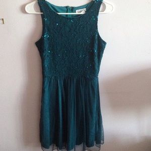 Teal Dress