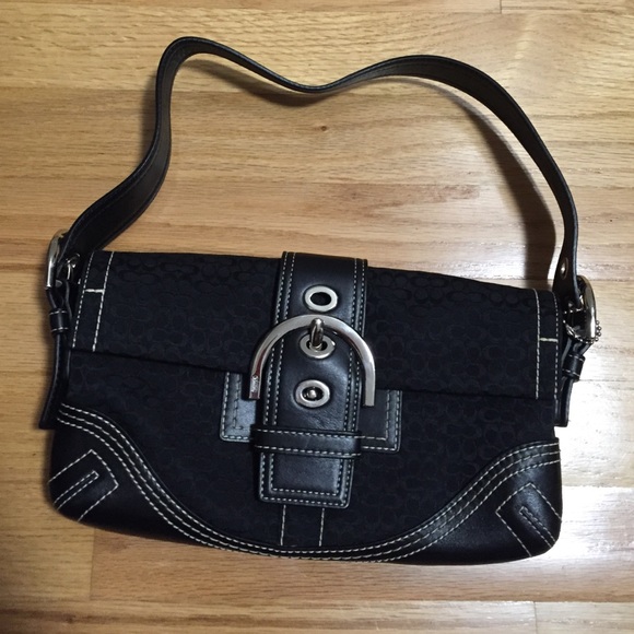 Black coach bag