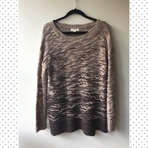 Mauve sun & shadow Sweater