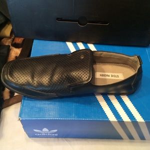 Men's leather Steve Madden slip ons