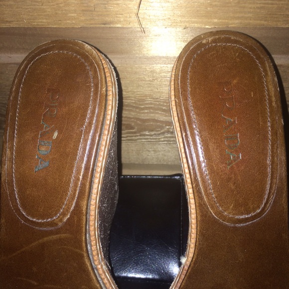 PRADA Authentic wedge platforms 5" - Picture 2 of 4