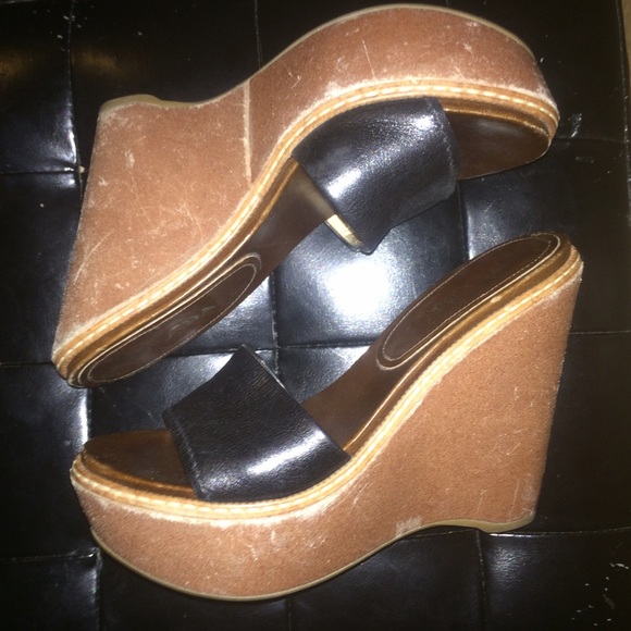 PRADA Authentic wedge platforms 5" - Picture 3 of 4