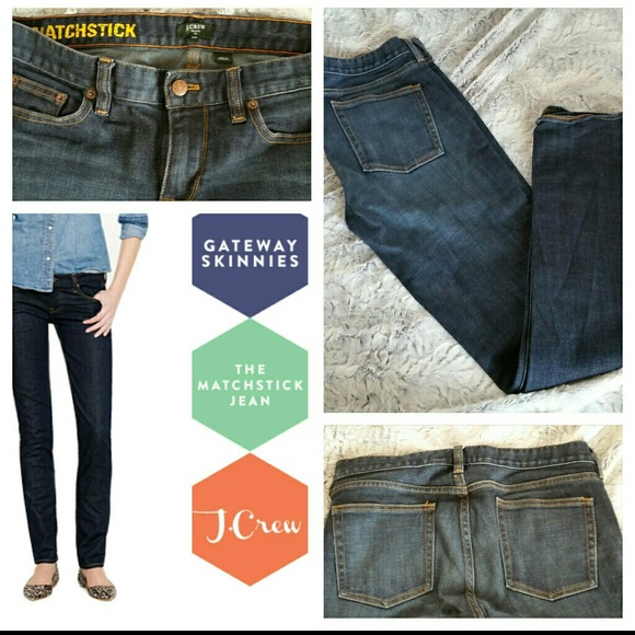 J Crew Matchstick Straight Leg Jeans