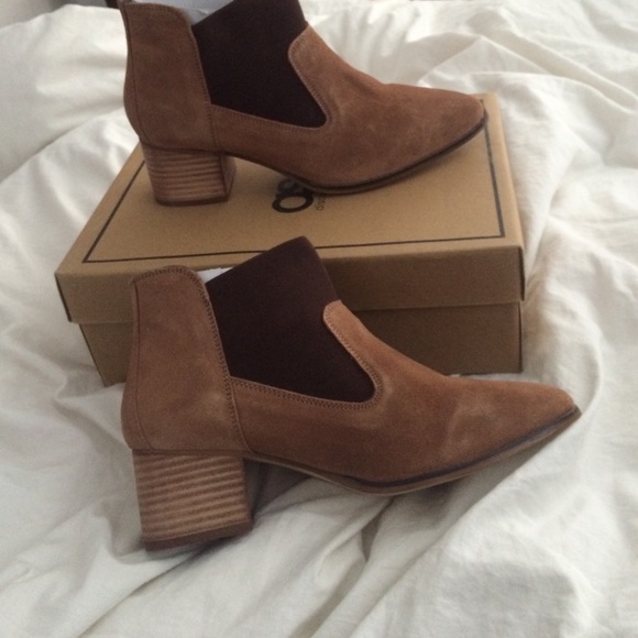 ASOS REEM Pointed Chelsea Leather Ankle Boots