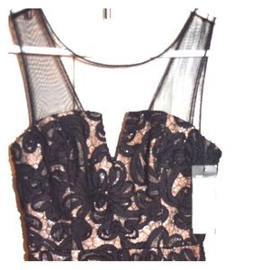 BCBG Abigail Embroidered Cocktail Dress (0P)