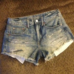 Hi rise festival shortie cutoffs