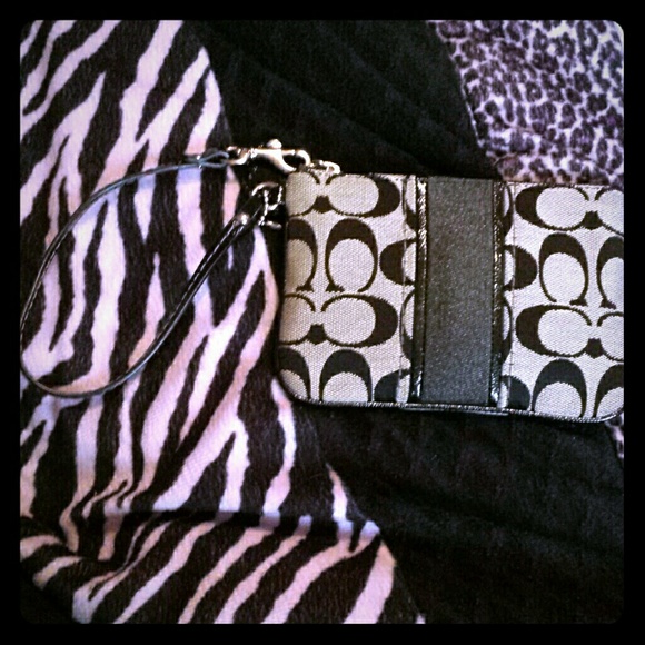 Coach wristlet.