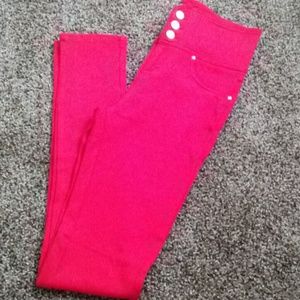 High-waist skinny jeggings!!