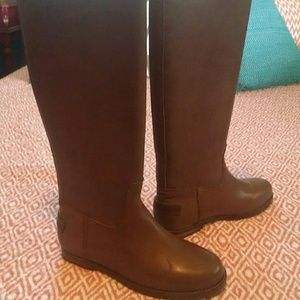 Cognac riding boots FINAL PRICE