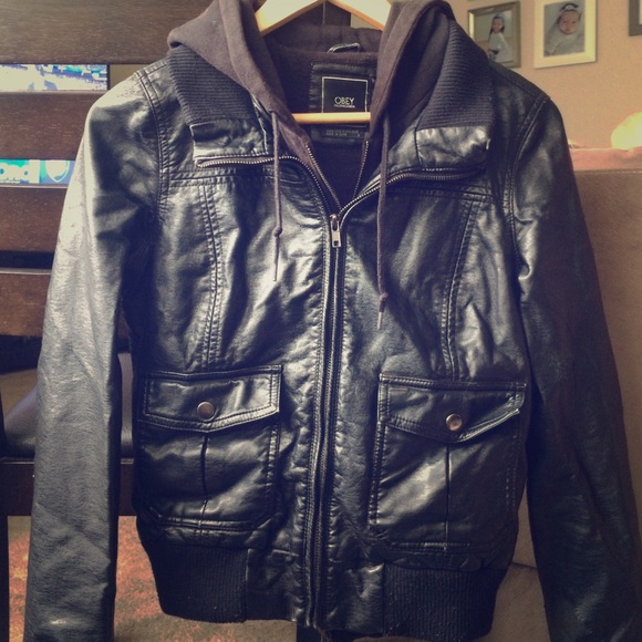 Vintage OBEY bomber jacket