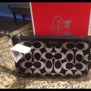 Brand new coach wristlet. NWT.