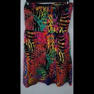 No Boundaries strapless dress