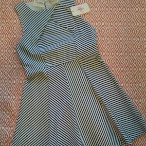 DONATED Striped dress