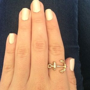 Gold Anchor Ring
