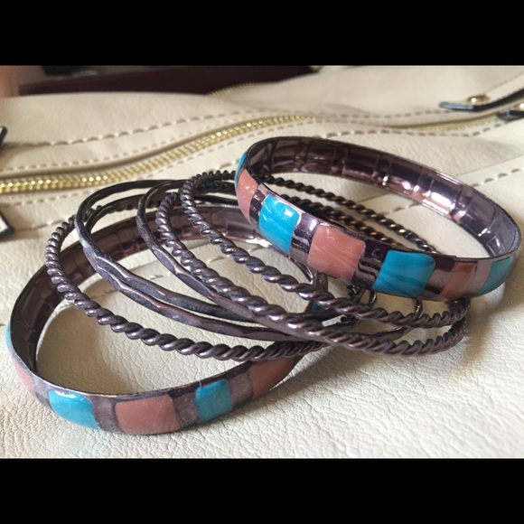 Brown Bangles Set - Great Condition!