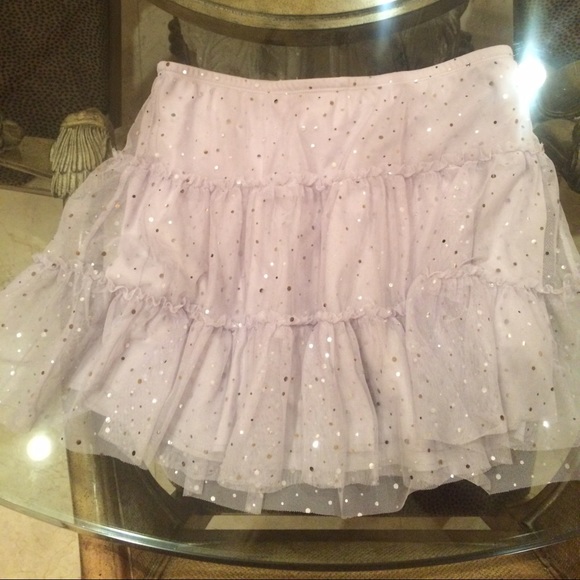 Flirty Silver sequin skirt - Picture 1 of 1