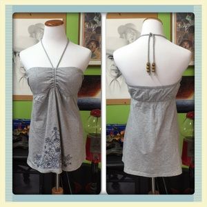 NWOT halter stretch top