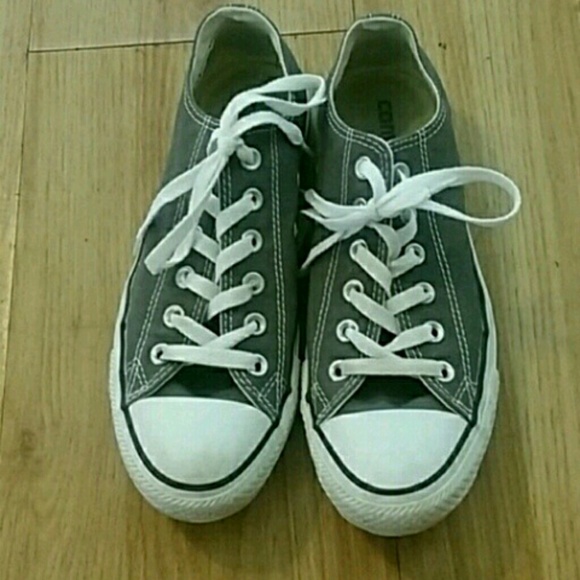 Grey Low Top Converse