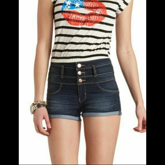 Charlotte Russe  high waist shorts