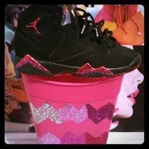 Customized Jordan 7s Raptors